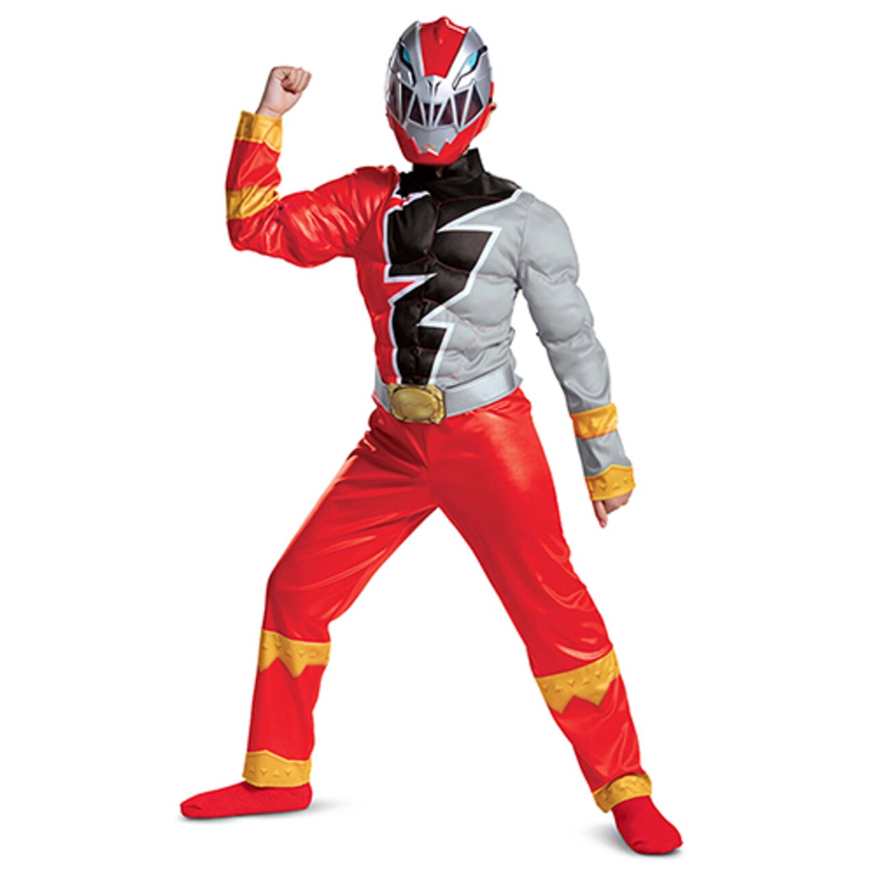 Power Rangers Classic Dino Fury Red Ranger Costume - Medium